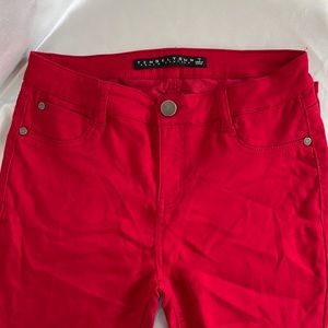 Red skinny jean Tinseltown Denim Couture